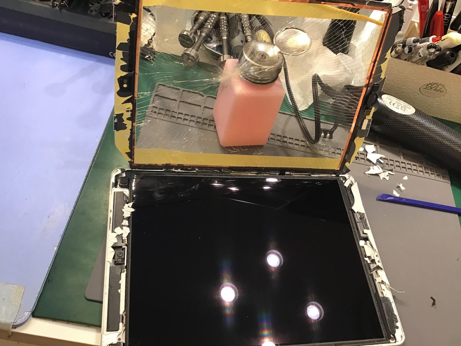 iPadの画面交換ならデータをそのまま・最短即日修理のスマホ修理工房グランデュオ蒲田店へ